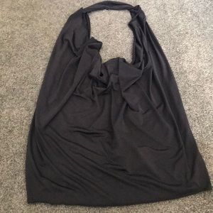 Forever 21 loose cowl neck halter top